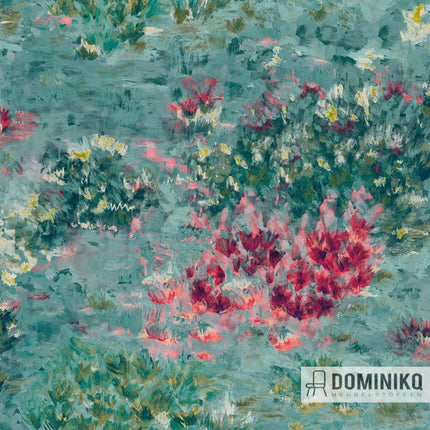 Exotica - Fiore - Clarke & Clarke. You can order/purchase exclusive furniture fabrics and curtains directly and easily online at Dominikq Furniture fabrics. Fast delivery and free shipping costs when purchasing from 2 meters.