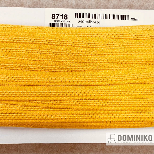 Finishing tape - Decorative tape 8718-0015 - Straw yellow