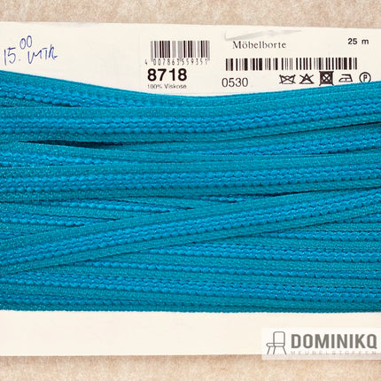 Afwerkband - Sierband 8718-0530 - Turquoise