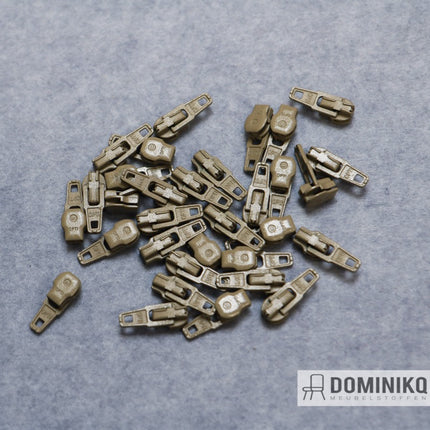 Rits per 10 centimeter - Beige Donker - S40 - OPTI - 8542 - 25mm