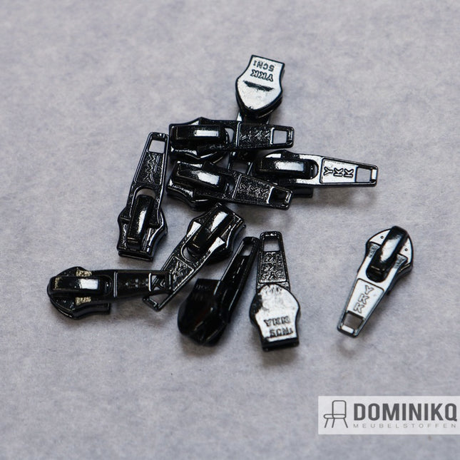Zipper per 10 centimeters - Black - Opti - S40 - 25mm