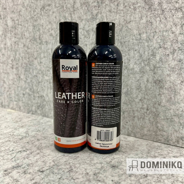 Leather Care & Color Leather Wax - Dark Blue