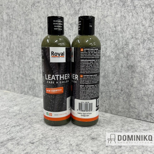 Leather Care & Color Leather wax - Olive green/Olive green