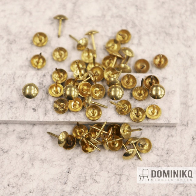 Decorative nails - Steel - 9.5mm - Gold